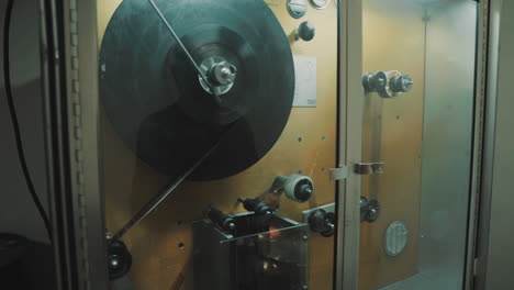 Machine-for-cleaning-and-restoration-of-old-film-tape