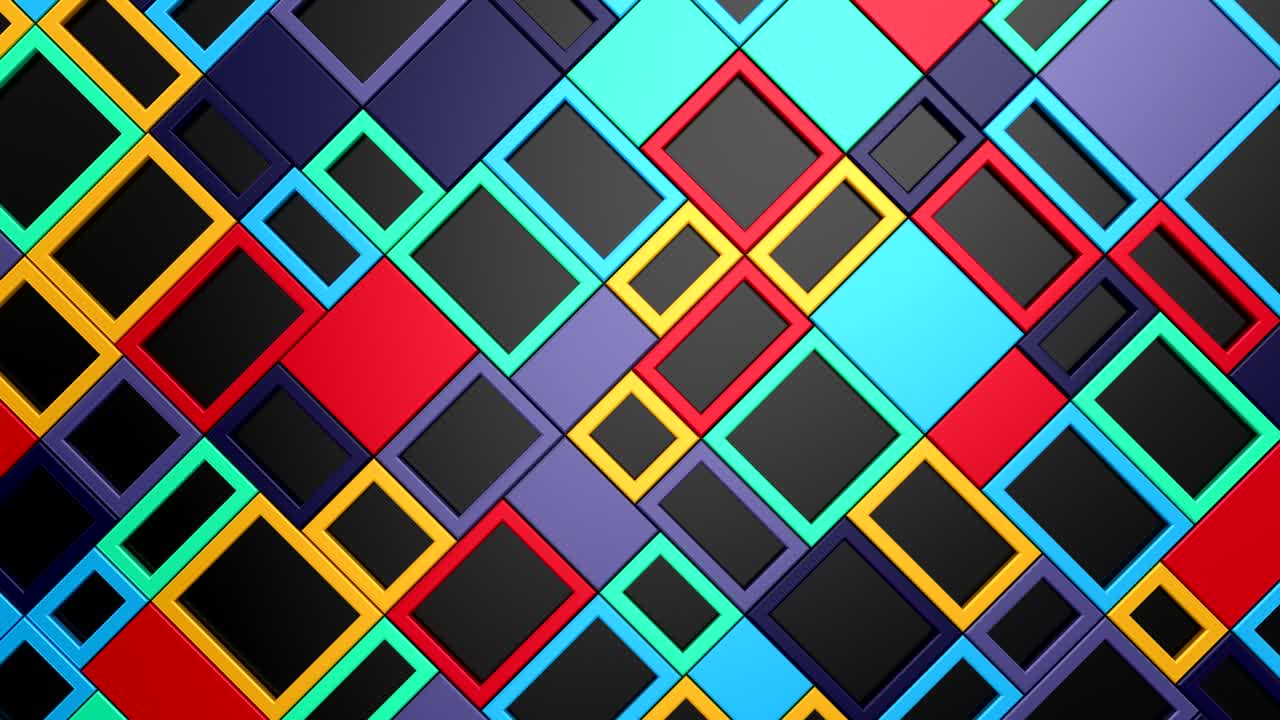 fondo de rectángulos animados