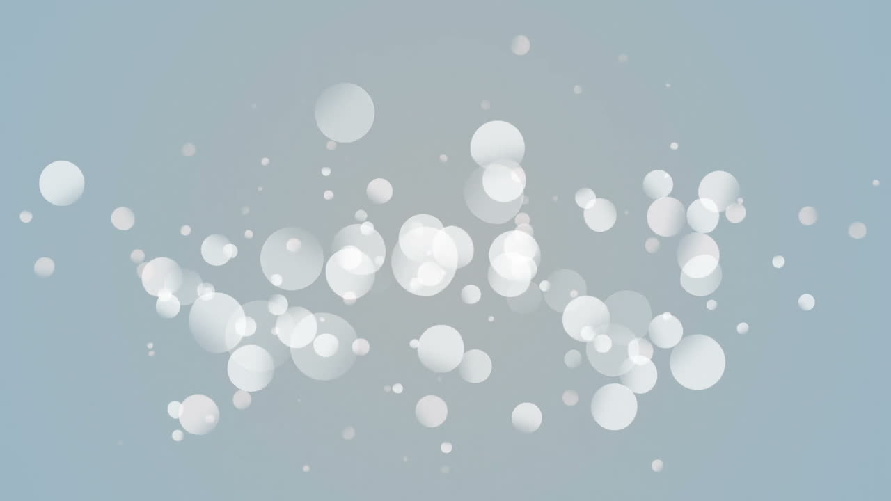 원의 디지털로 생성된 비디오