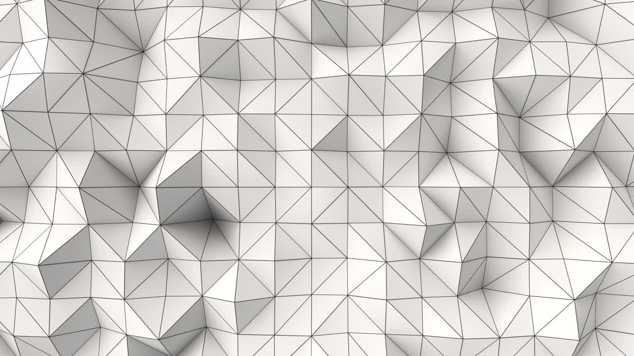 superficie blanca de bajo desplazamiento polimétrico con líneas negras