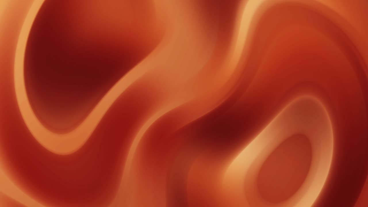 fondo de gradiente retorcido de bucle sin costuras abstracto. representación 3d de rayas de color marrón onduladas. animación de gradiente de onda retro vintage. futuros patrones geométricos de ciencia ficción de movimiento.