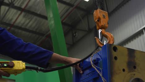 man working in warehouse