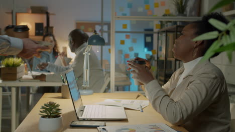 night office workers