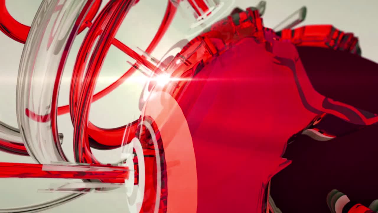 3D 디지털 세계 지도 뉴스 소개 배경