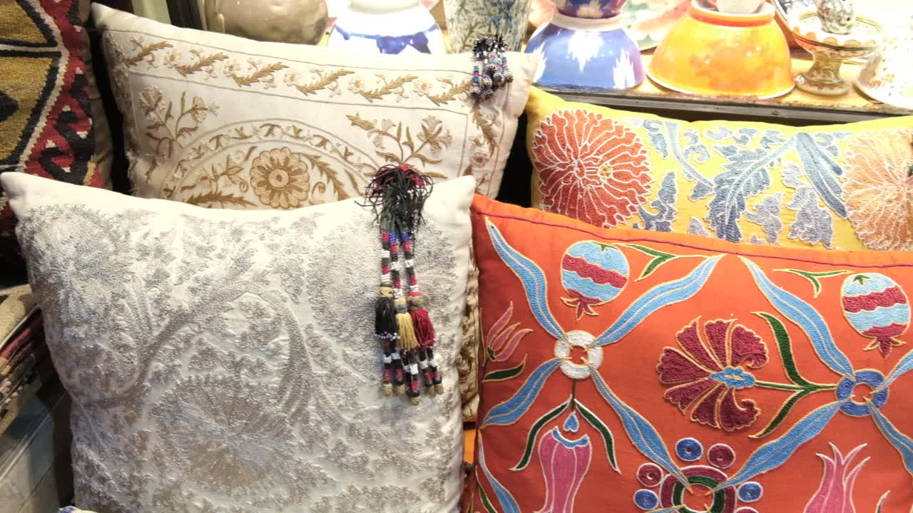 Cultural Motifs Pillow