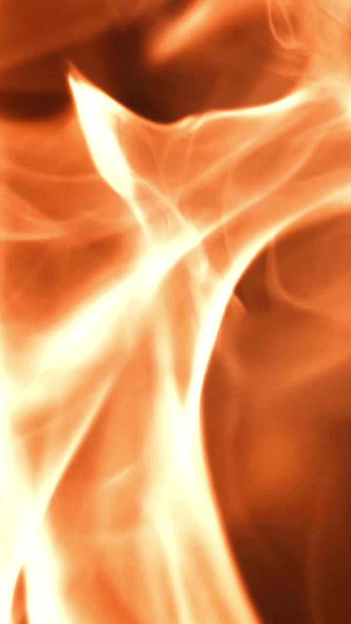 Sfondo dinamico astratto di energia luminosa arancione fluida