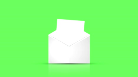 애니메이션 - 현대 모션 봉투 디자인 배경