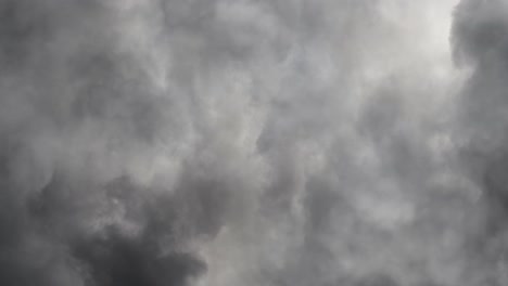 4k background, thunderstorm with lightning flashes