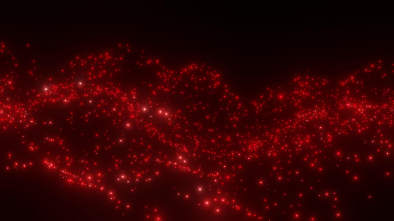 추상 디지털 입자 파동과 빛 추상적 인 배경