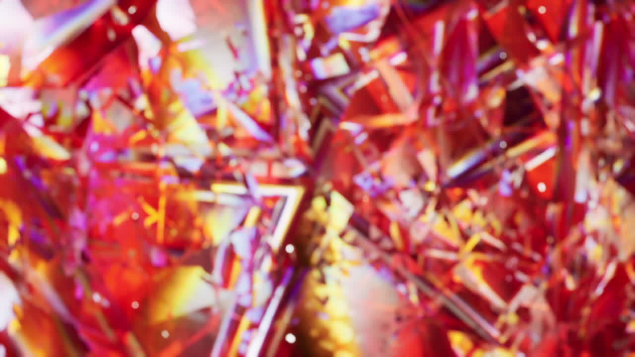 patrón geométrico abstracto con colores vibrantes