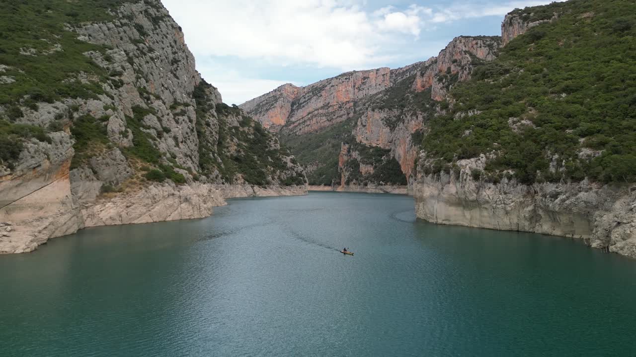 Canelles Reservoir Mont-rebei Gorge Corçà Finestres Fet Gorge