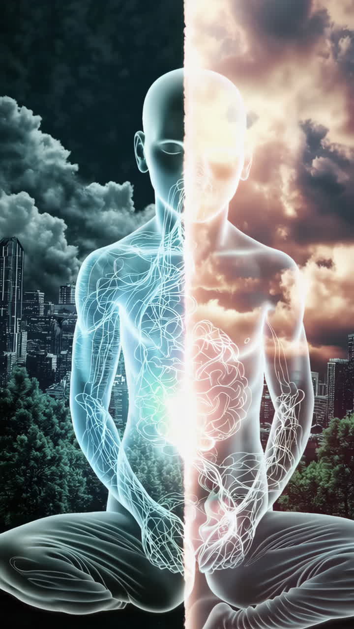 Human Body Anatomy - Brain and Lungs