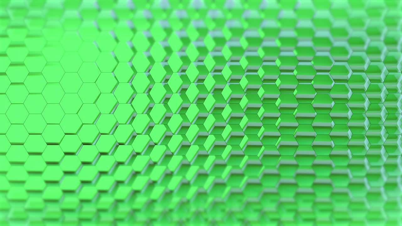 tecnología de movimiento de fondo de patrón hexagonal