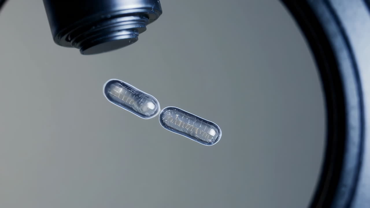 Microscopic Image of an Object under a Microscope