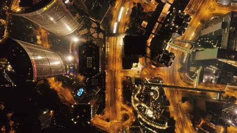 hong kong cityscape at night