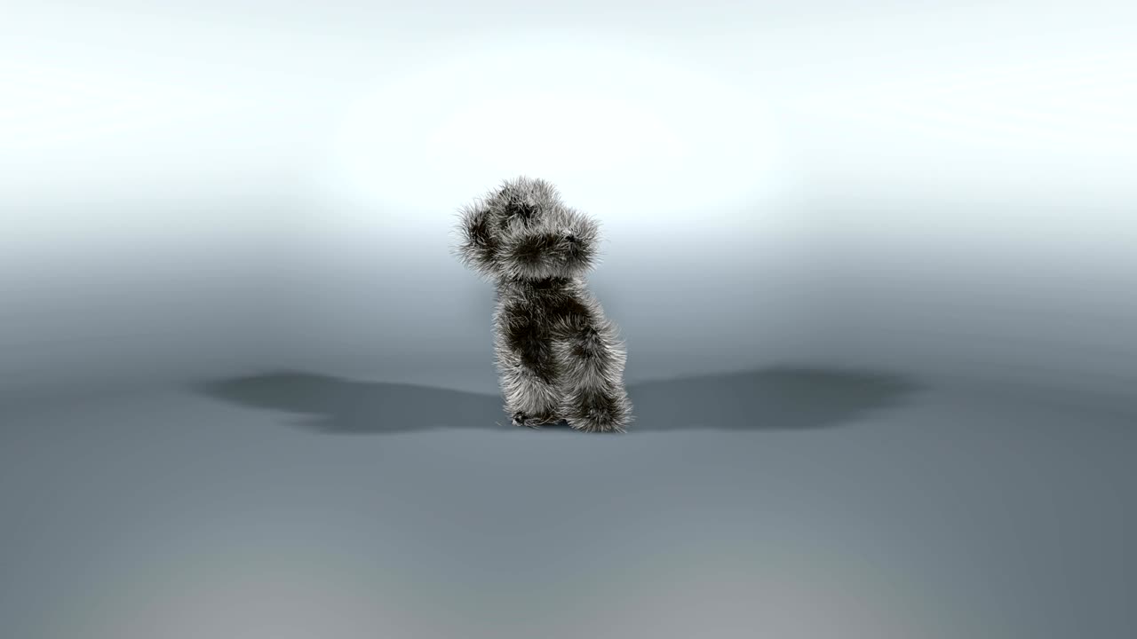 темный персонаж танцует в стиле гангнам на темном фоне