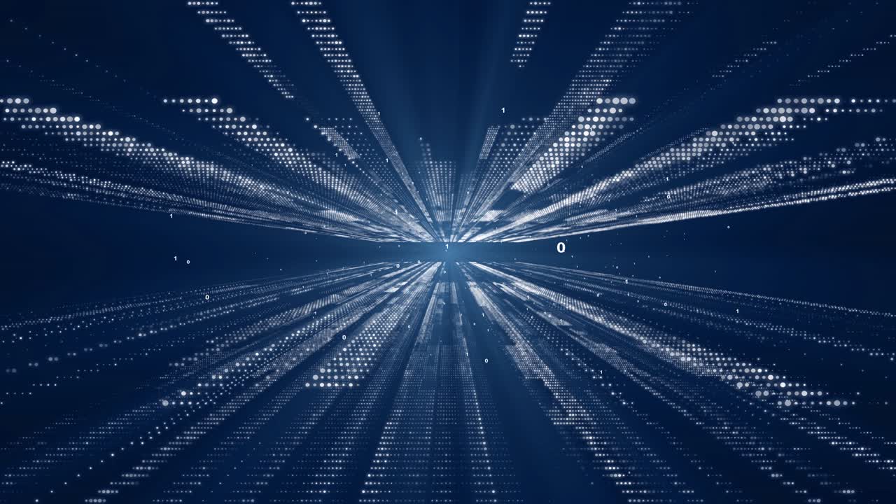 ドット、線、波、サイバースペース、ネットワーク、サイバー情報、通信、AI、ビッグデータ、科学、イノベーション