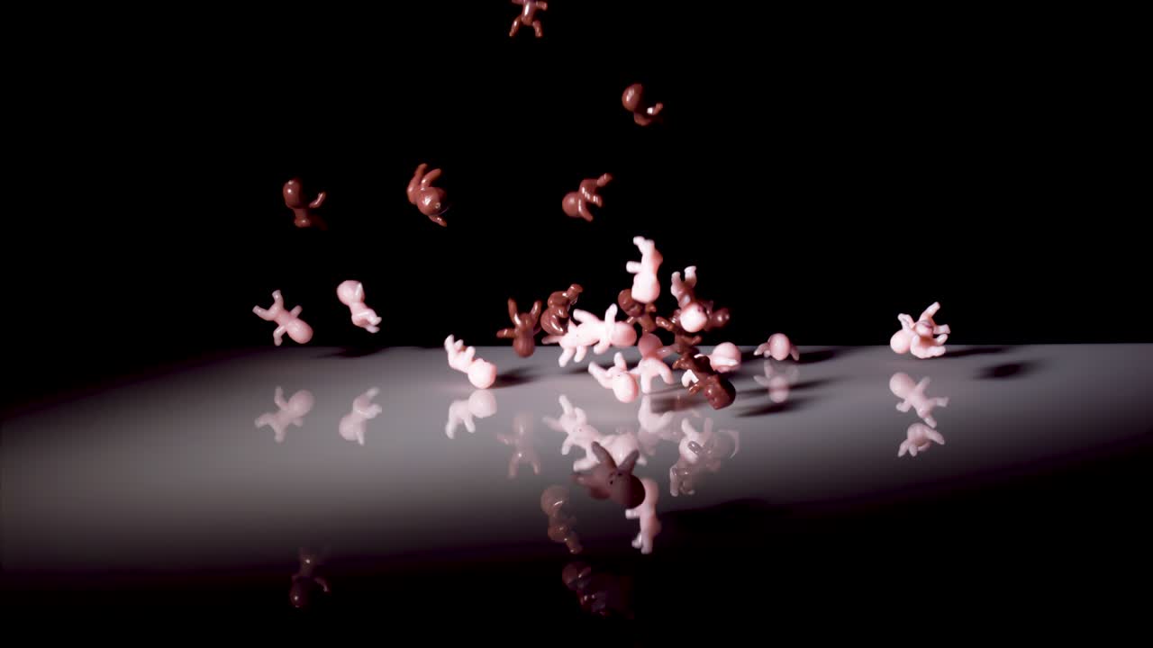 Babies falling on Black Population decreasing birth rate, Overpopulation problem