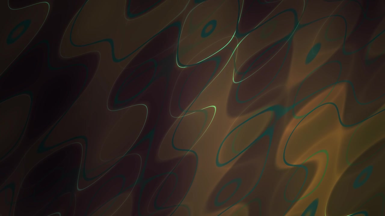 Abstract Glowing Wavy Lines Background Loop