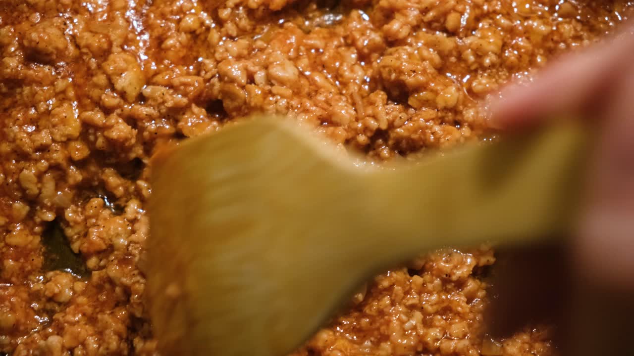 Cooking Minced Meat