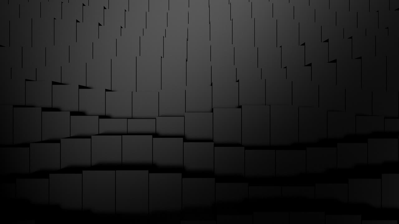 las cajas forman una onda