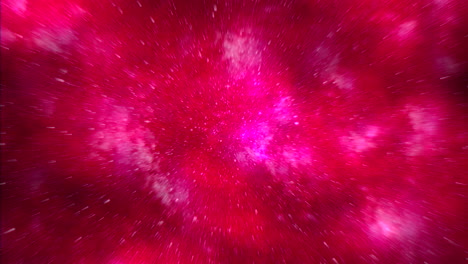 vivid red nebula captured in space, created as a star's remnants disperse, showcasing hydrogen gas glowing from stellar heat and light. scientists study these nebulas to unravel star life cycles