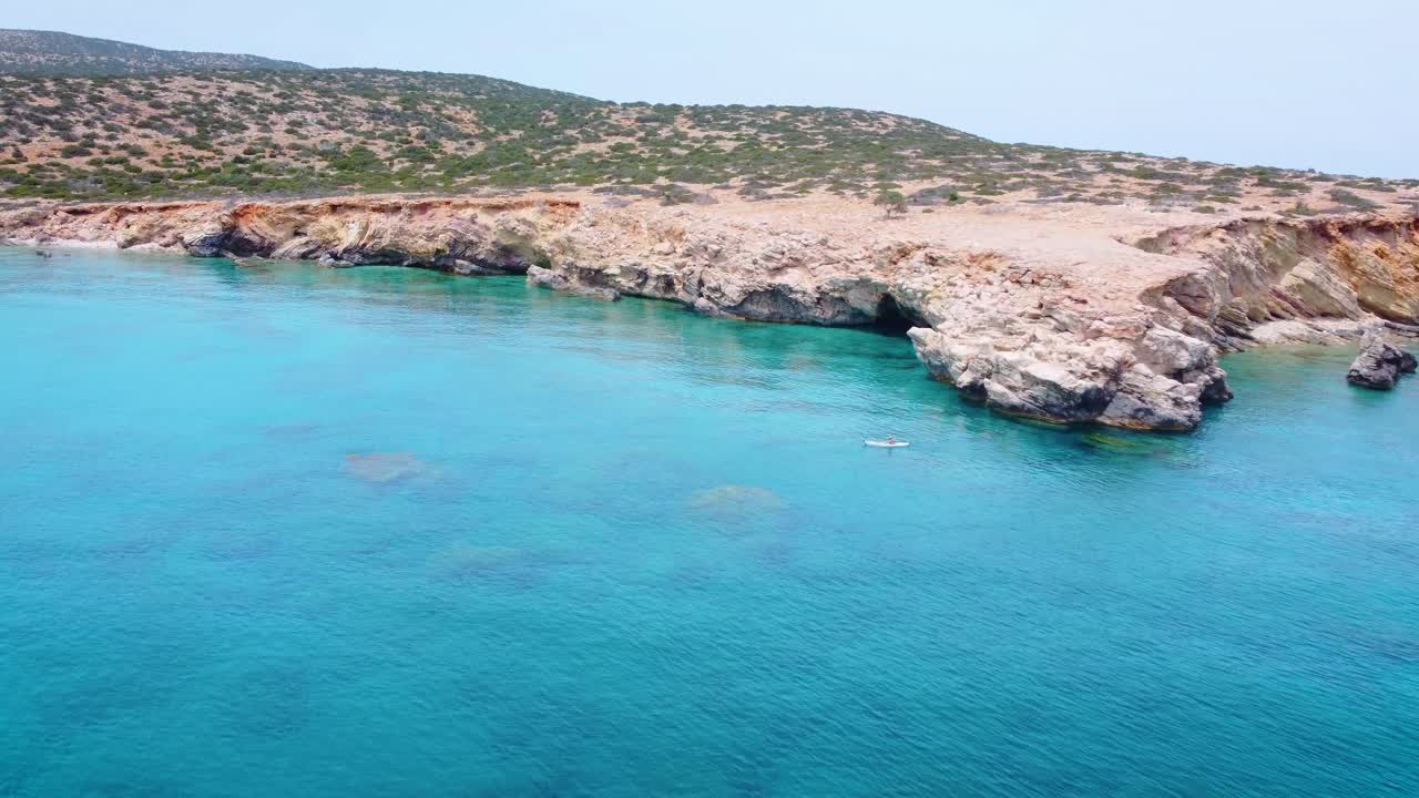 Seascape in Gavdos Island. Greece