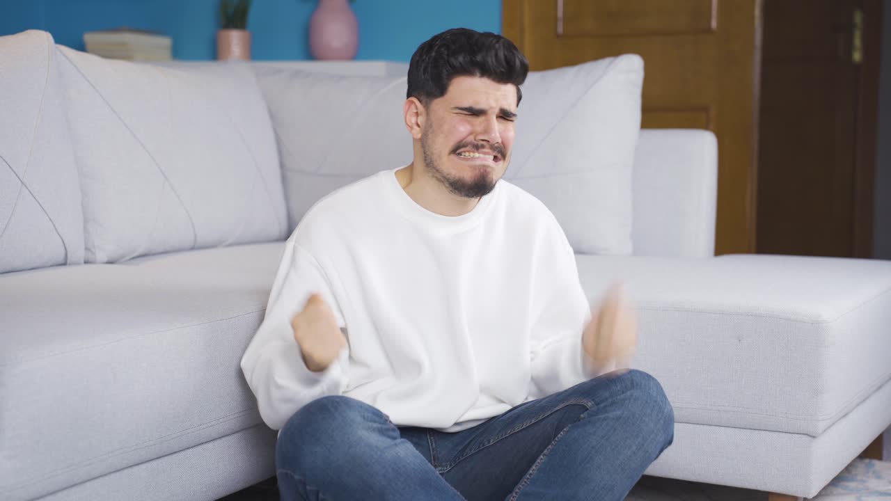 situación de locura, enfermedad mental.