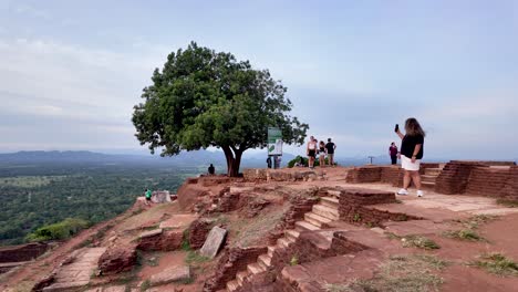 sigiriya rock fortress in sri lanka