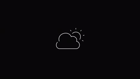 icons of the weather transparent backgrounds with alpha channel