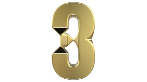 transformación de la cifra "0" en la cifra "3" y y al revés