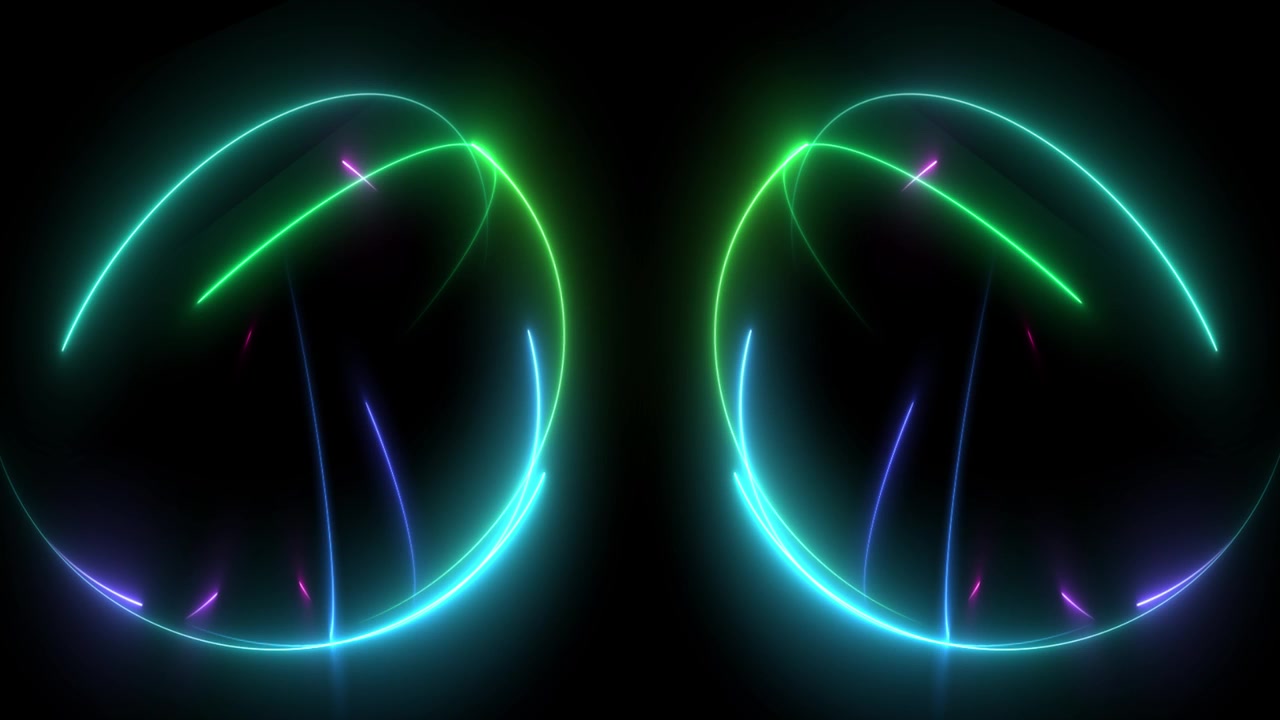 3D圓形能量動畫動態圖像