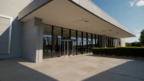 modern museum exterior