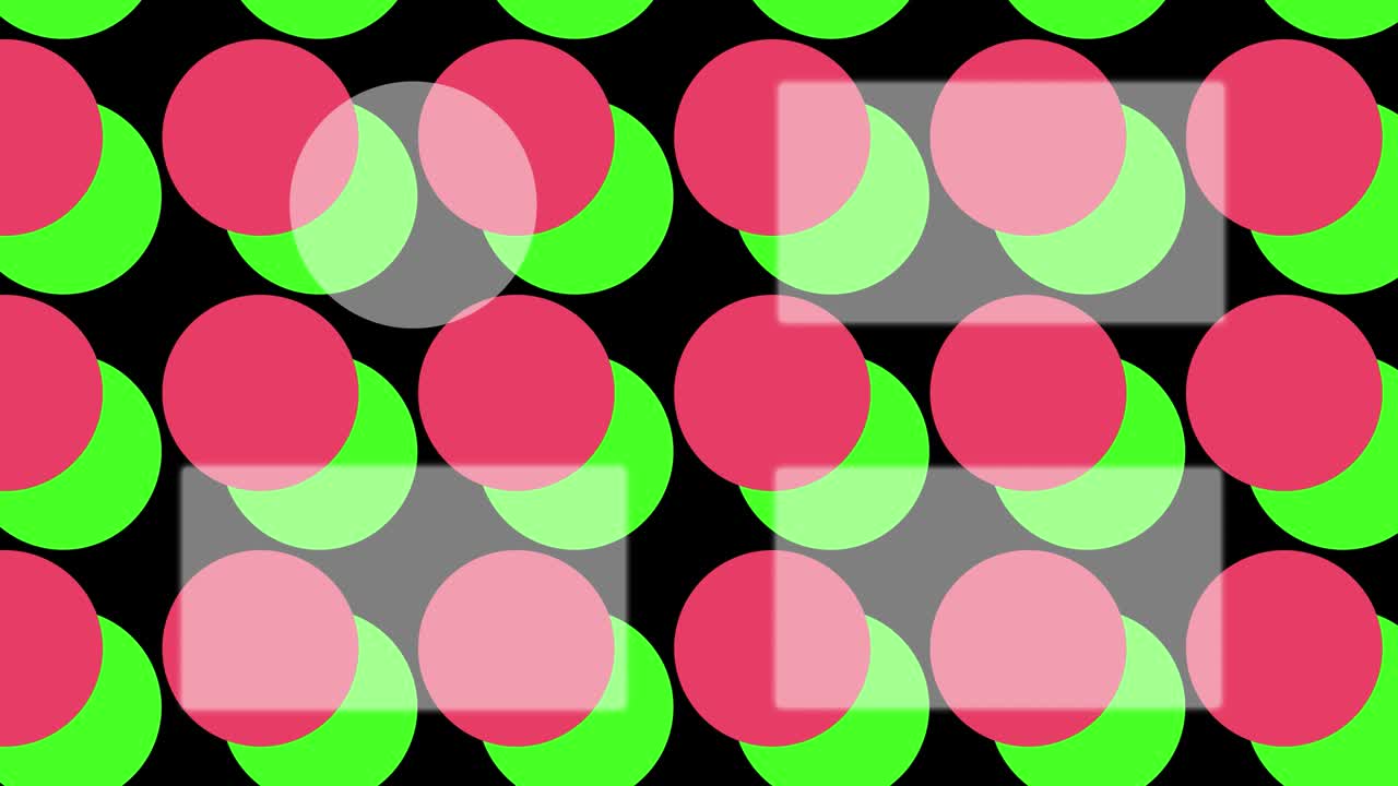 Prik bevæger sig slutskærm bevægelig grafik
