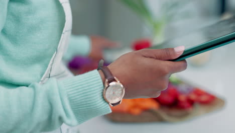 verduras para cocinar, tabletas