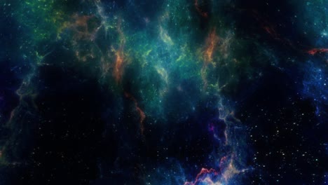 stunning 4k cg nebula animation