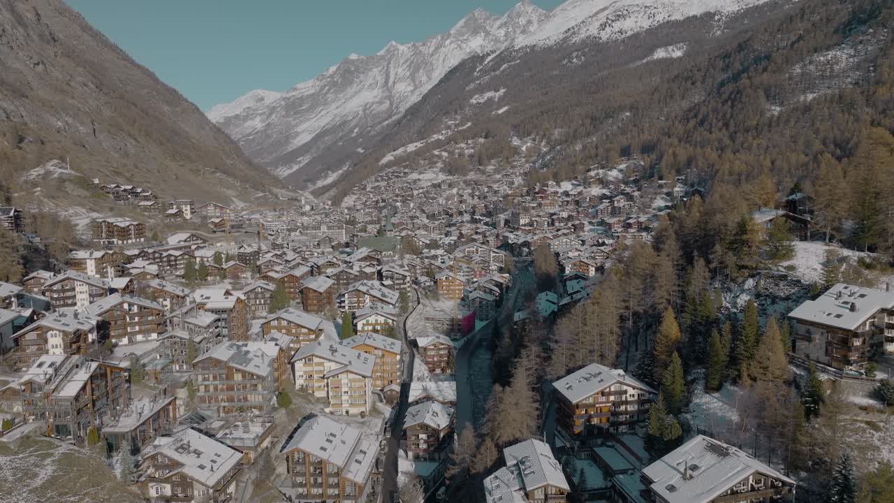 체르마트 마을, 스위스