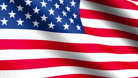 seamless loop 4k vdo. united states of america national flag blowing in the wind isolated for 4th of july or independence day. official patriotic design. 3d rendering illustration of waving sign.