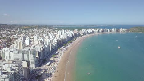 imagen aérea de guarapari y praia do morro en espirito santo