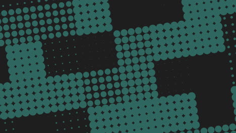 Grid of repeating dots creates mesmerizing pattern