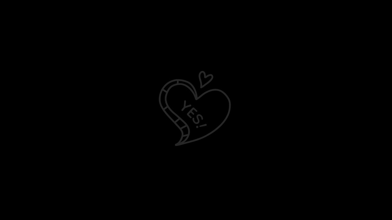Heart with Yes