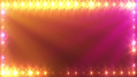 stage glow led light loop animation