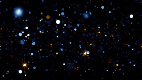 partículas de polvo abstracto luz bokeh títulos de movimiento bucle de fondo cinematográfico