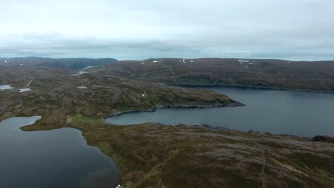 Cabo-Norte-(Nordkapp)-En-El-Norte-De-Noruega.