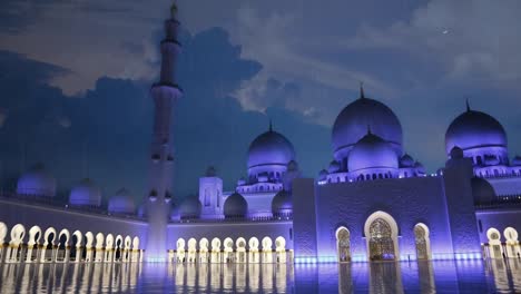 islamic motion effek mosque dubai