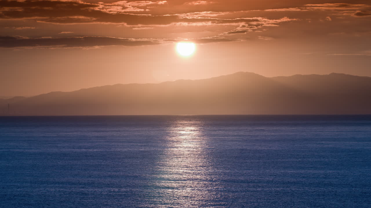 시칠리아 일출 비디오 4k 01