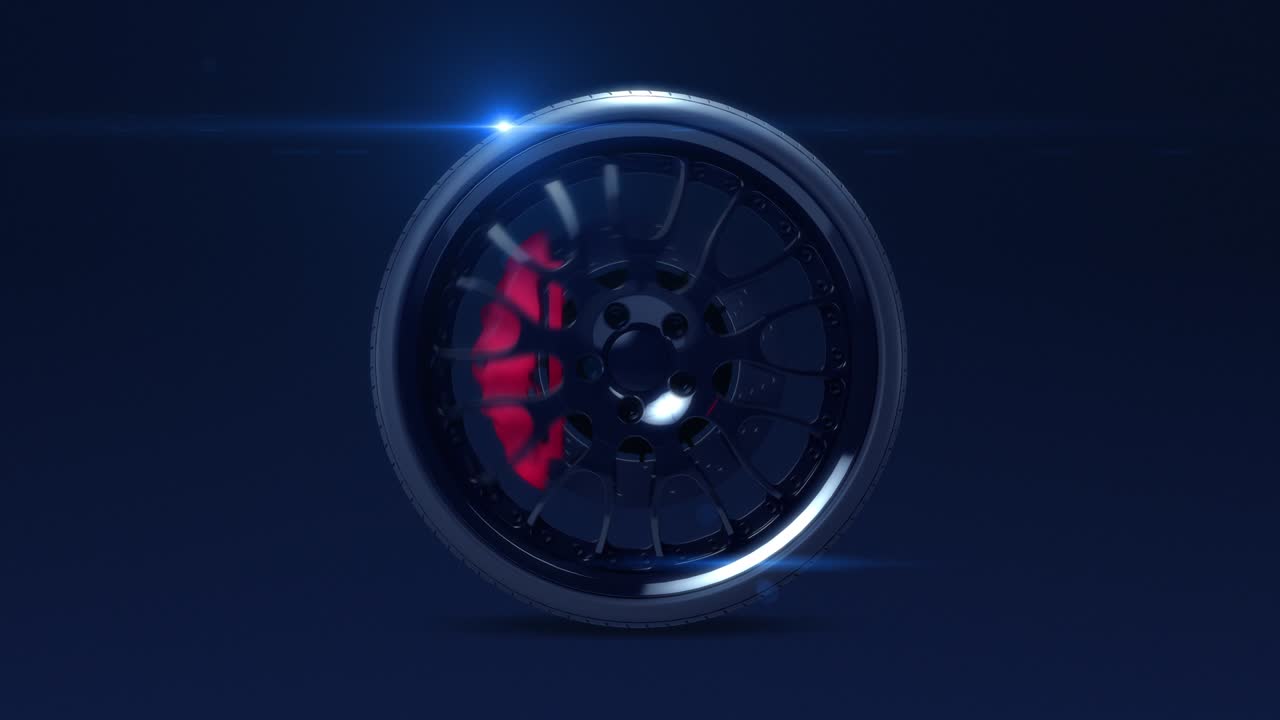 exceso de velocidad de un solo neumático deportivo