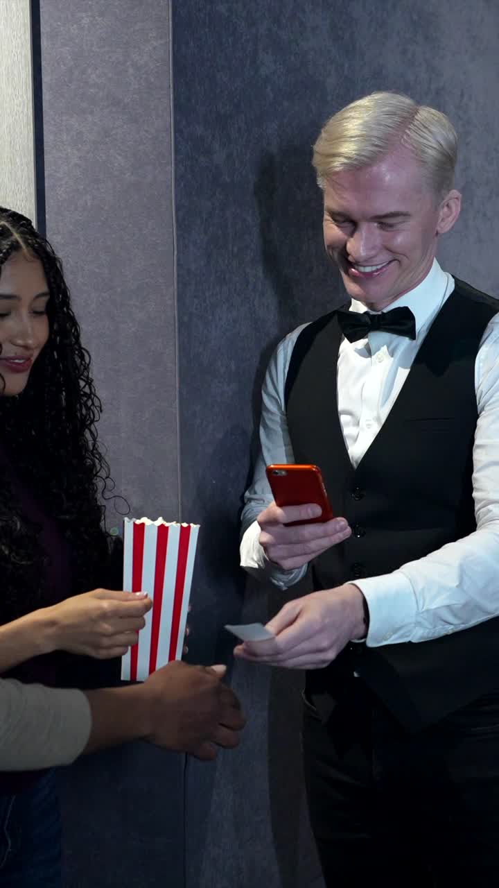 People at the movie theater