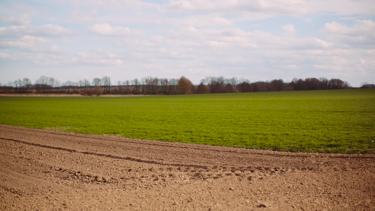 Ansicht verschiedener landwirtschaftlicher Felder 1