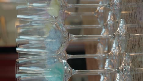 Closeup-Elegantly-Arrayed-Glassware-Awaiting-Cocktail-Celebrations